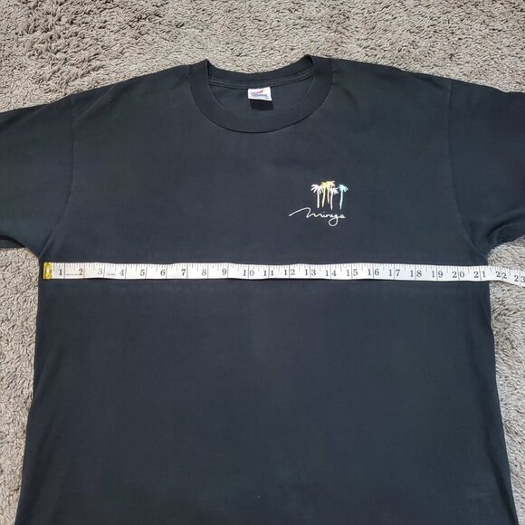 Vintage 90s Mike Tyson Ruddock Jerzees Mirage Las Vegas Graphic Shirt - XL - Picture 6 of 9